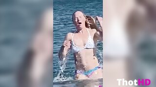 Valentina Shevchenko bikini waves OF Leak