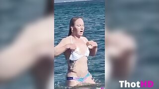 Valentina Shevchenko bikini outdoor OF