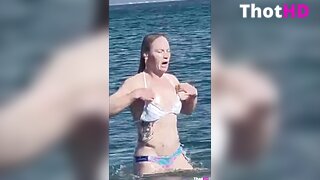 Valentina Shevchenko bikini outdoor OF