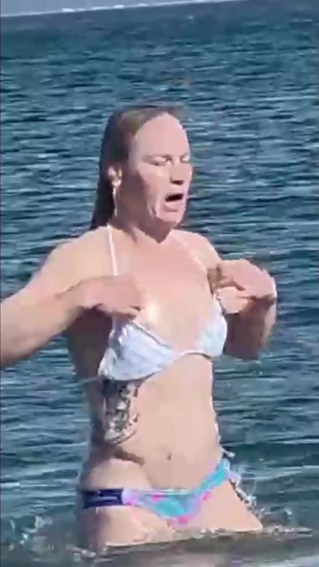Valentina Shevchenko bikini outdoor OF