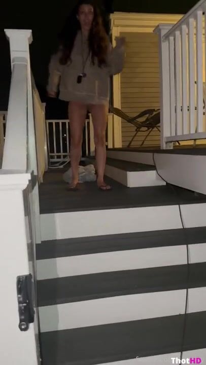 Sienna Sky outdoor bottomless exhibitionism pussy Leaked OF