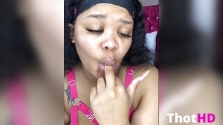 Thickass_Barbie masturbating spread legs lingerie Big Tits NSFW Video
