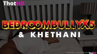 Bedroombullyx5 nude on bed bg sex black guy Leaked OF Video