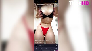 Natalie Roush from below ass g-string OF Video