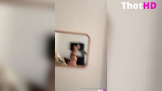 Natalie Roush lingerie ass mirror Video Leak