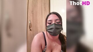 Ahlam7578 mouth mask cleavage Big Tits bg sex NSFW Video