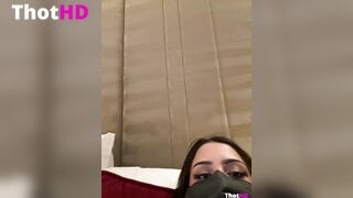 Ahlam7578 mouth mask nude from below cleavage Video