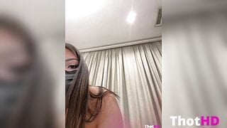 Ahlam7578 mouth mask nude masturbating Big Tits Leaked OF