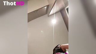 Ahlam7578 mouth mask cleavage Big Tits on bed OF