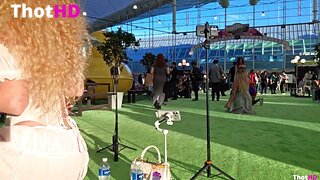 Curlychick outdoor dress Video