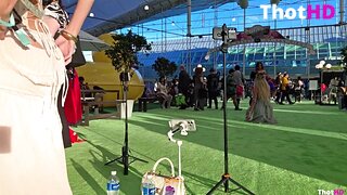 Curlychick outdoor dress Video