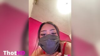 Ahlam7578 mouth mask nude cleavage Big Tits OF Video