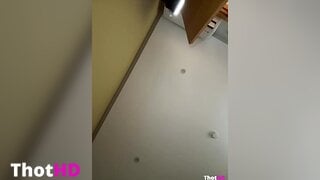 Ahlam7578 mouth mask Big Tits cleavage on bed OnlyFans
