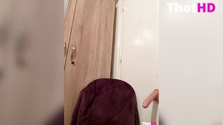 Ahlam7578 cleavage mouth mask Big Tits ass OF Leak