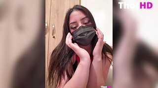 Ahlam7578 mouth mask Big Tits close-up lingerie NSFW Video
