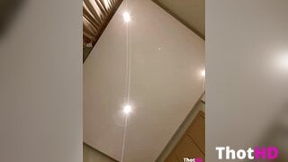 Ahlam7578 mouth mask Big Tits cleavage Dildo NSFW Video