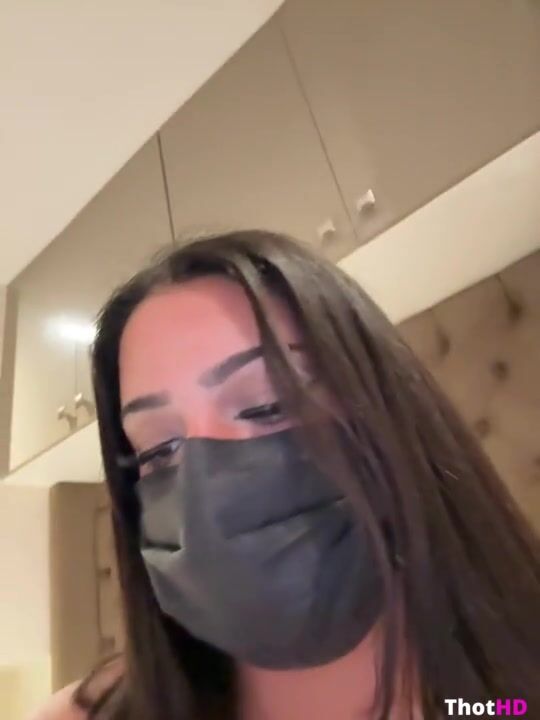 Ahlam7578 mouth mask Big Tits cleavage fishnet pantyhose Video