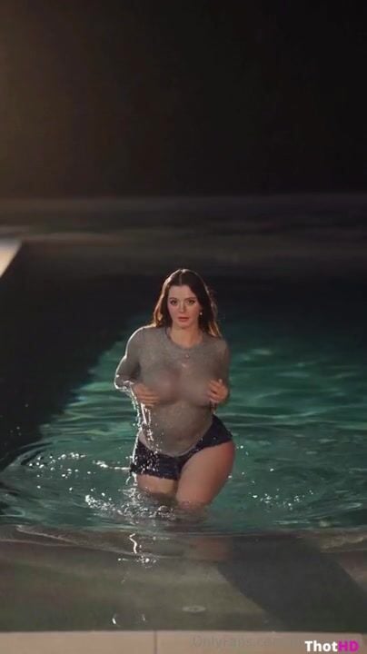 Jakarababy denim shorts wet poolside Big Tits Video Leak
