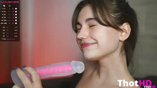 Hollybunny Dildo nude vibrator blowjob OnlyFans