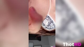 Athenakami bikini close-up tongue out ass OF Video
