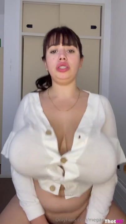 Megansexxxvip pubic hair Huge Tits cleavage OF Video