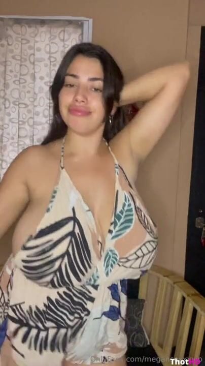 Megansexxxvip Big Tits dress topless cleavage