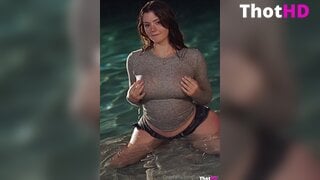 Jakarababy denim shorts ass pool see-through OF Video