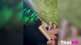 Mia Sorety outdoor nude shorts OnlyFans
