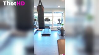 Zara.ziy masturbating gym shorts cleavage Leaked OF