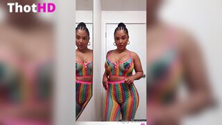 Sugey Portillo Big Tits ass mirror pasties OnlyFans Leak