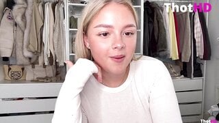 Brooke Marsden lingerie high heels OF Video