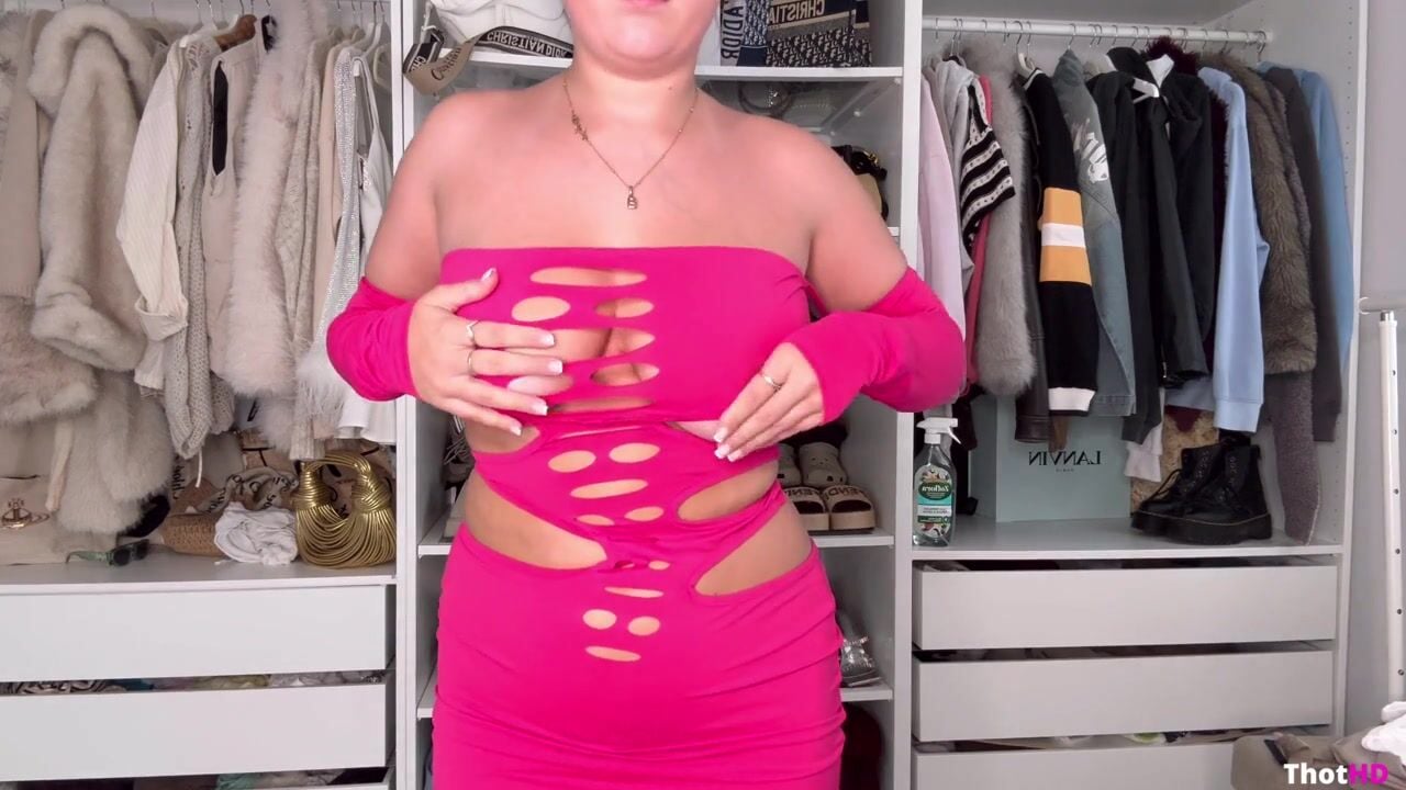 Marsden It dress cleavage see-through Big Tits Leaked Video