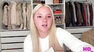 Brooke Marsden lingerie cleavage Hanging Tits pantyhose