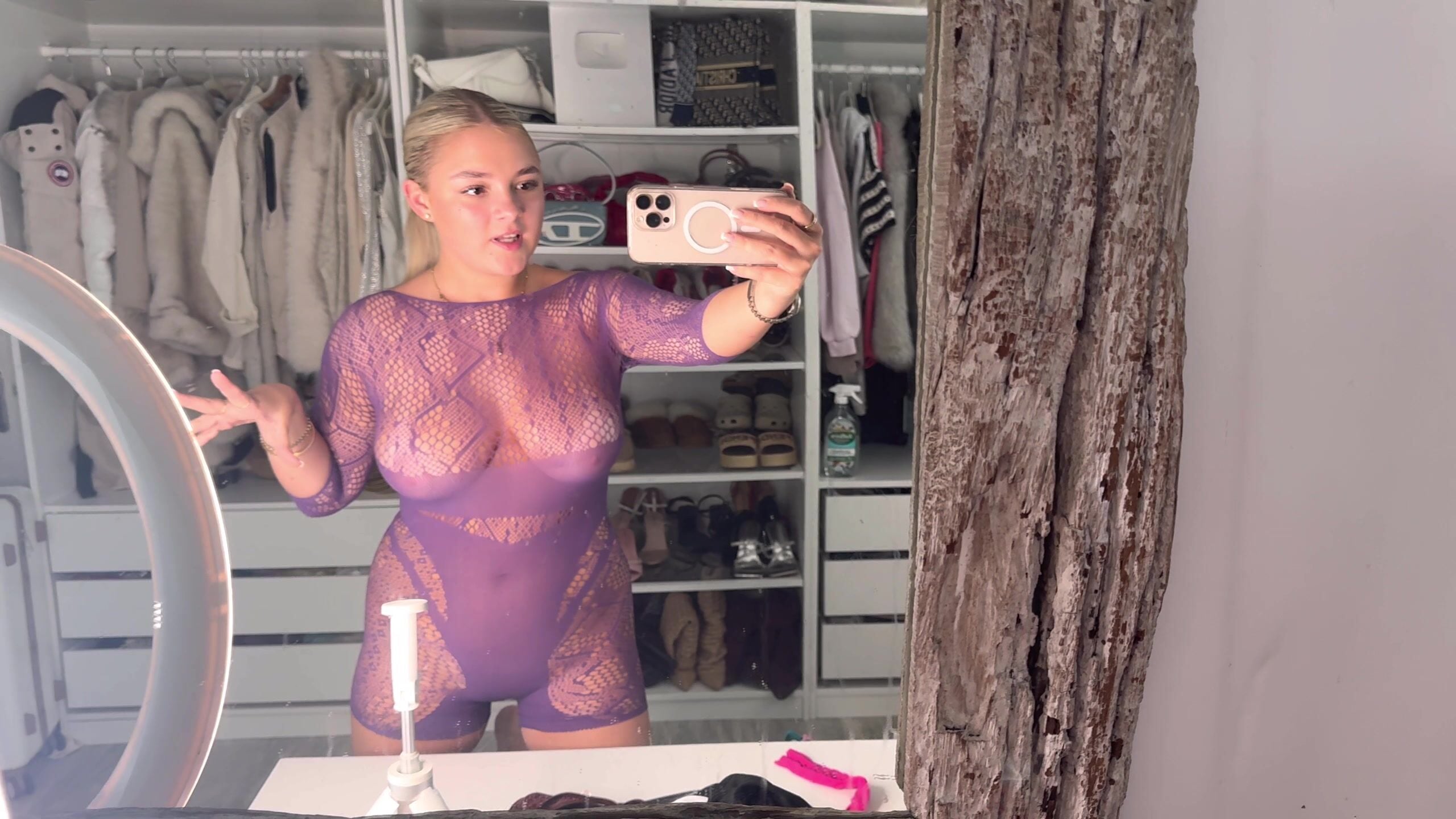 Brooke Marsden mirror leotard Leaked Video