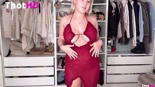 Brooke Marsden dress cleavage Big Tits bikini Leaked OF