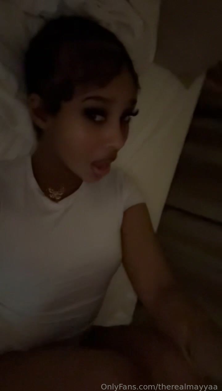 Therealmayyaa pov on bed Leaked OF
