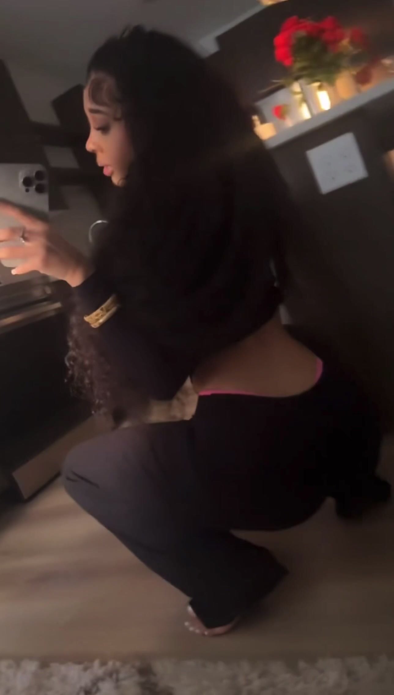 Therealmayyaa squatting OnlyFans