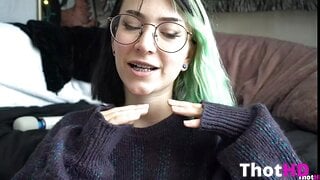 Bigtittygothegg topless saggy Tits Tits Squeezed cleavage OnlyFans