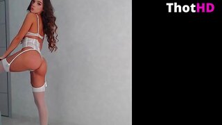 Selti thighhighs lingerie high heels ass OF Video