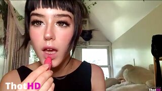 Rylie Haze mirror couch dress OF Video