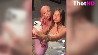 Bhad Bhabie dress tongue out OnlyFans