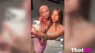Bhad Bhabie dress tongue out OnlyFans