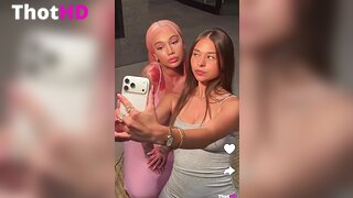 Bhad Bhabie dress tongue out OnlyFans
