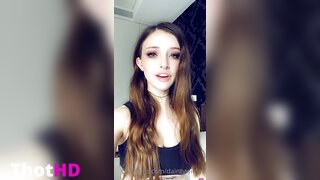 Dainty Wilder choker cleavage Leaked OF Video