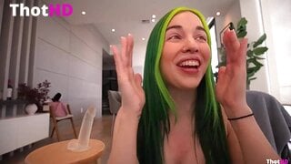 Bailey Eilish nude object insertion bent over from behind Leaked OnlyFans