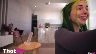 Baileyyrose masturbating nude pussy insertion bent over Leaked Video