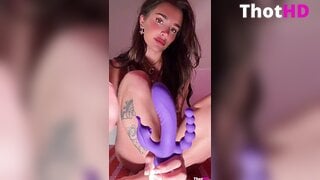Ary Kytsya masturbating spread legs bottomless Dildo Leaked Video