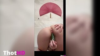 Ary Kytsya masturbating close-up choker nude OnlyFans Leak