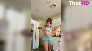 Indica Flower shorts ass Big Tits from behind OF Leak