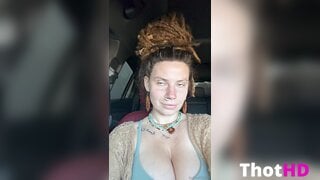 Indica Flower cleavage Big Tits nipslip OnlyFans